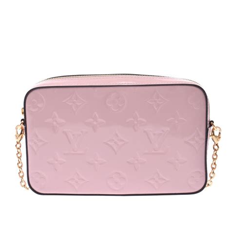 lv m64058 pochette camera|LOUIS VUITTON Vernis Camera Pouch Chain Wallet Rose .